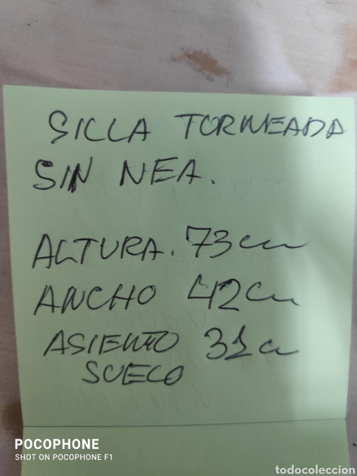 Antig&uuml;edades: Silla torneada - Foto 5
