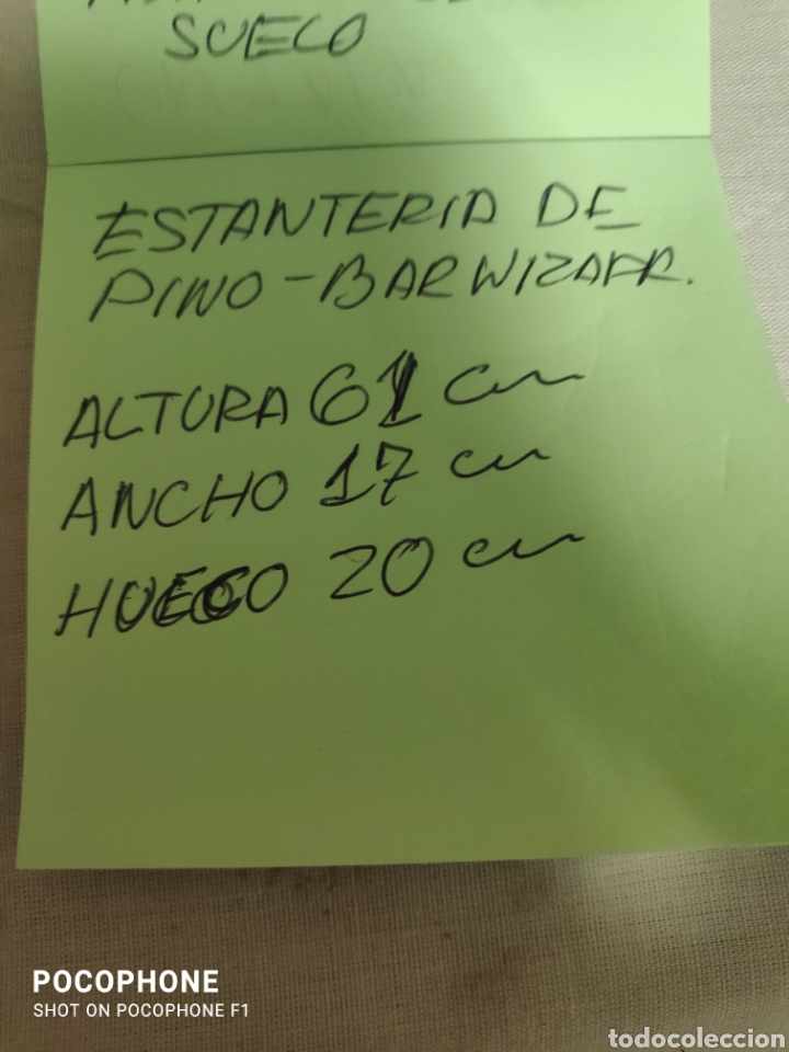 Antig&uuml;edades: Estanter&iacute;a de pino - Foto 5