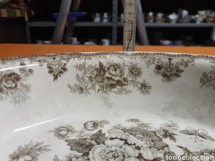 Antig&uuml;edades: Bandeja Porcelana - Foto 3