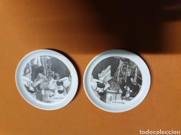 Antig&uuml;edades: Conjunto platos Porcelana - Foto 1
