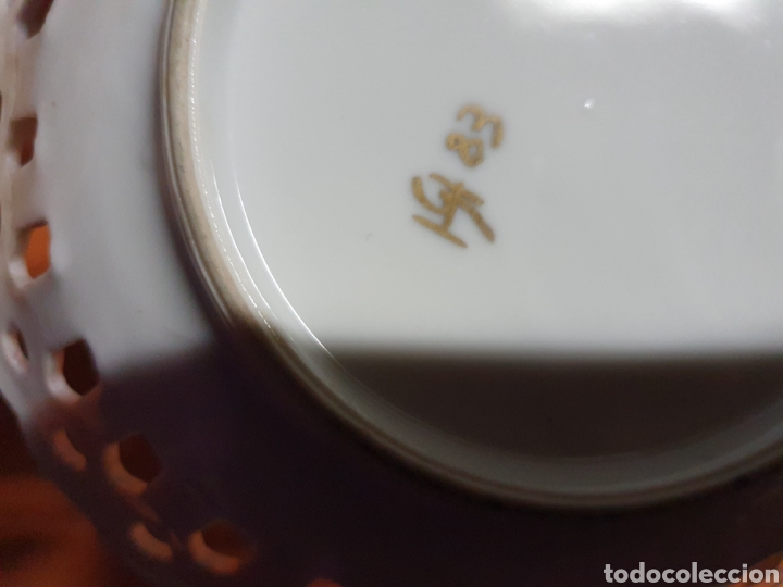 Antig&uuml;edades: Cuenco Porcelana - Foto 3