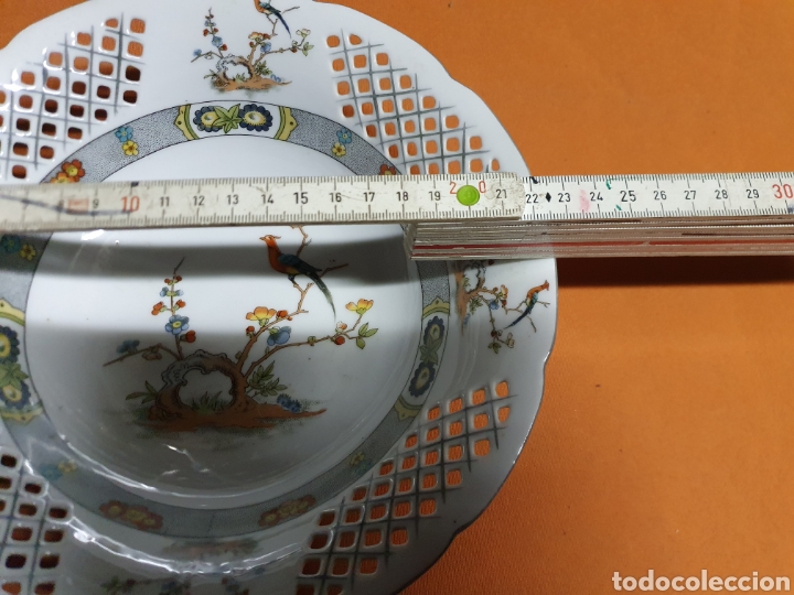 Antig&uuml;edades: Cuenco Porcelana Alemana - Foto 2