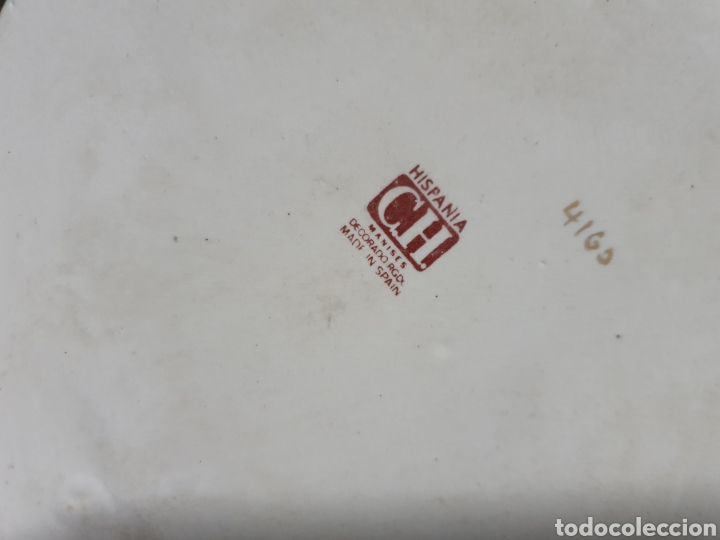 Antig&uuml;edades: Bandeja Porcelana - Foto 2