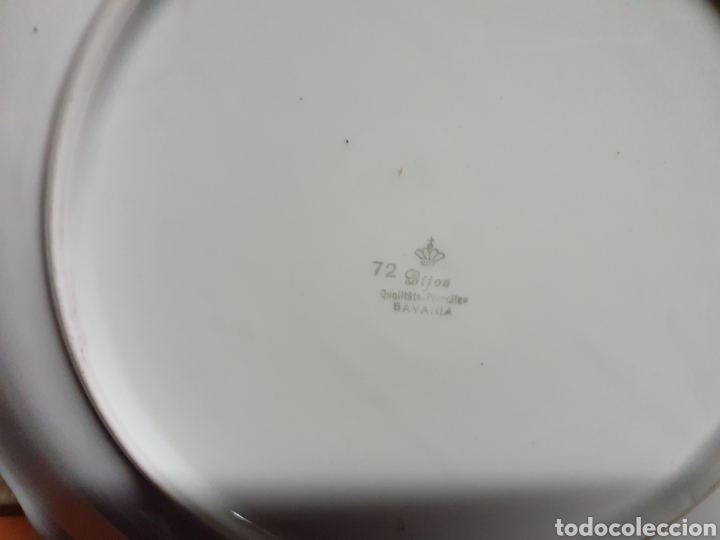 Antig&uuml;edades: Bandeja Porcelana - Foto 3