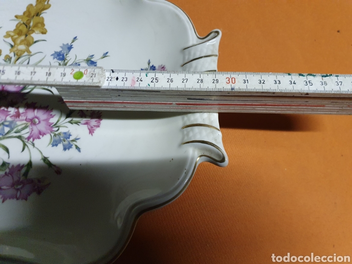 Antig&uuml;edades: Bandeja Porcelana - Foto 2