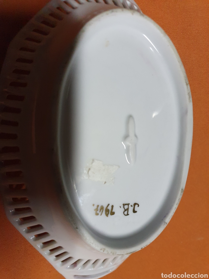 Antig&uuml;edades: Bandeja Porcelana - Foto 2