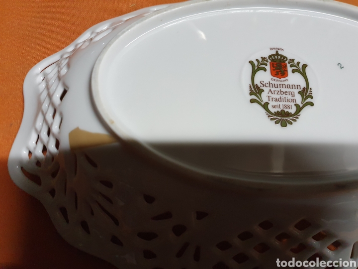 Antig&uuml;edades: Bandeja Porcelana - Foto 3