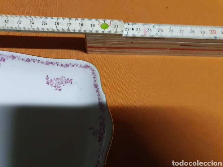 Antig&uuml;edades: Bandeja Porcelana - Foto 3