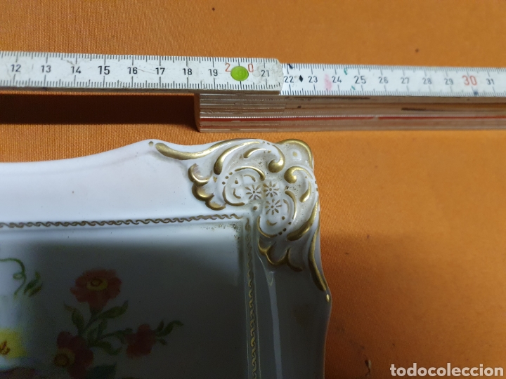 Antig&uuml;edades: Bandeja Porcelana - Foto 2