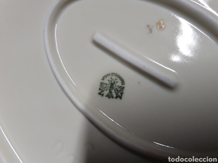 Antig&uuml;edades: Bandeja Porcelana - Foto 3