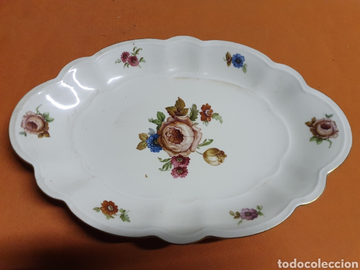 Antig&uuml;edades: Bandeja Porcelana - Foto 1