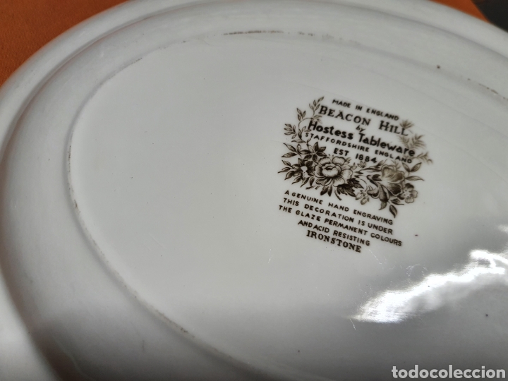 Antig&uuml;edades: Bandeja Porcelana - Foto 3
