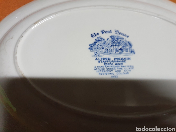 Antig&uuml;edades: Bandeja Porcelana - Foto 3