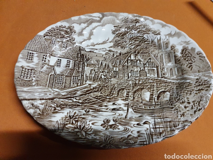 Antig&uuml;edades: Bandeja Porcelana - Foto 1