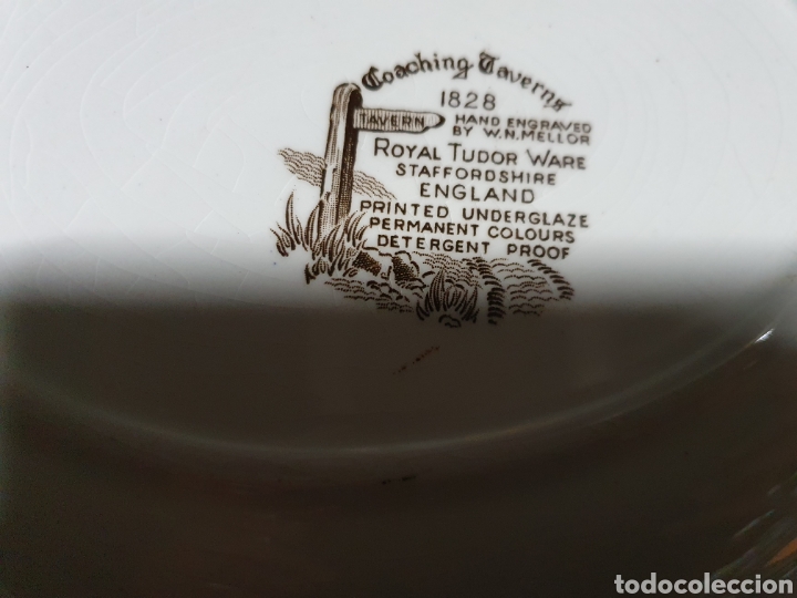Antig&uuml;edades: Bandeja Porcelana - Foto 3