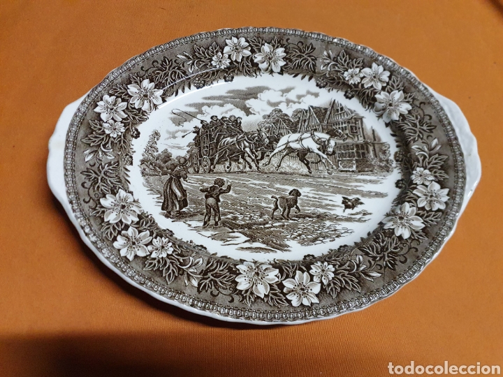 Antig&uuml;edades: Bandeja Porcelana - Foto 1