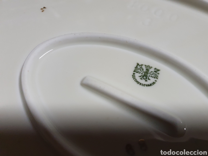 Antig&uuml;edades: Bandeja Porcelana - Foto 3