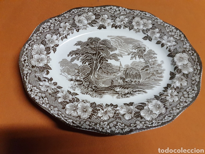 Antig&uuml;edades: Bandeja Porcelana - Foto 1