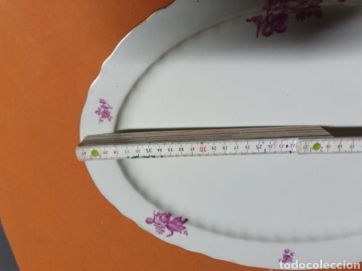 Antig&uuml;edades: Bandeja Porcelana - Foto 2