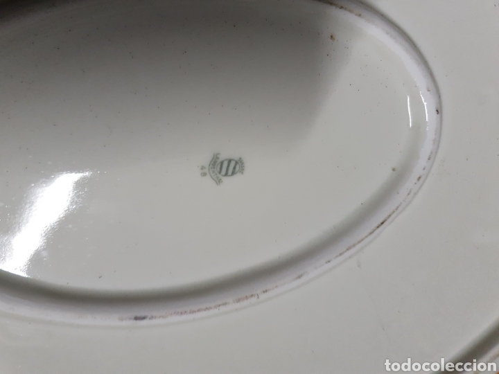 Antig&uuml;edades: Bandeja Porcelana - Foto 3
