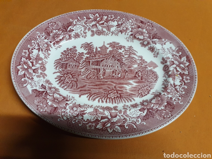 Antig&uuml;edades: Bandeja Porcelana - Foto 1