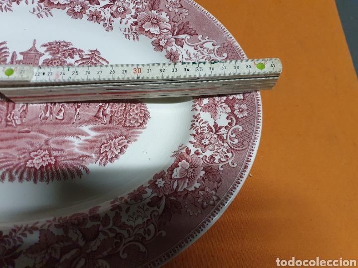 Antig&uuml;edades: Bandeja Porcelana - Foto 2