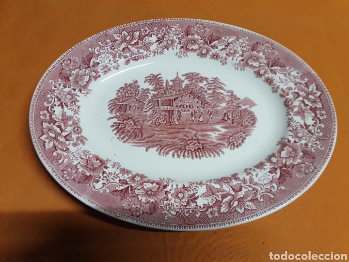 Antig&uuml;edades: Bandeja Porcelana - Foto 1