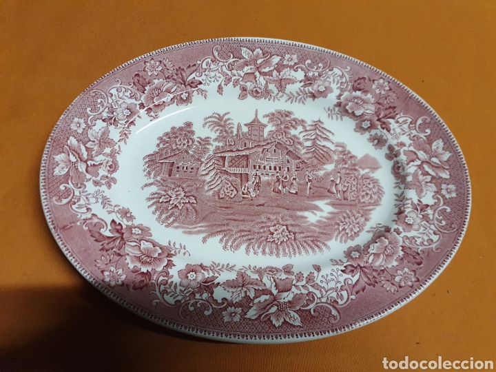 Antig&uuml;edades: Bandeja Porcelana - Foto 1