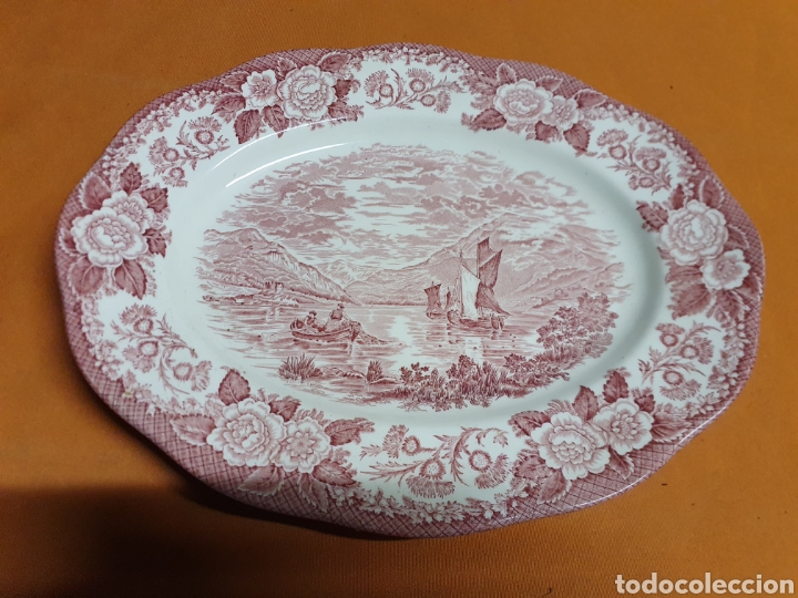 Antig&uuml;edades: Bandeja Porcelana - Foto 1