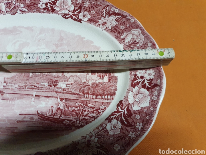 Antig&uuml;edades: Bandeja Porcelana - Foto 2