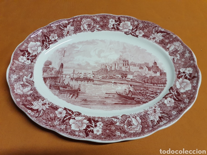 Antig&uuml;edades: Bandeja Porcelana - Foto 1