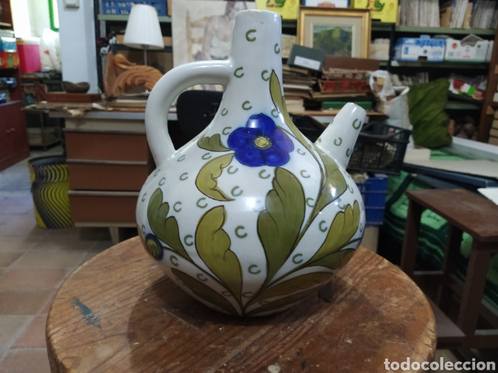 Antig&uuml;edades: Antiguo Botijo Manises - Foto 2