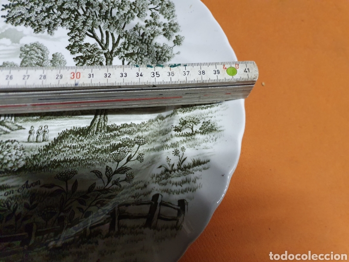 Antig&uuml;edades: Bandeja Porcelana - Foto 2
