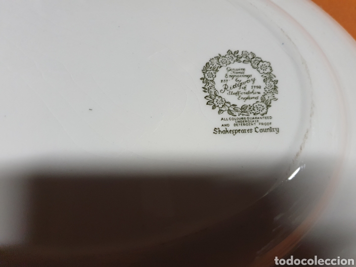 Antig&uuml;edades: Bandeja Porcelana - Foto 3