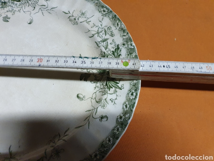 Antig&uuml;edades: Bandeja Porcelana - Foto 2