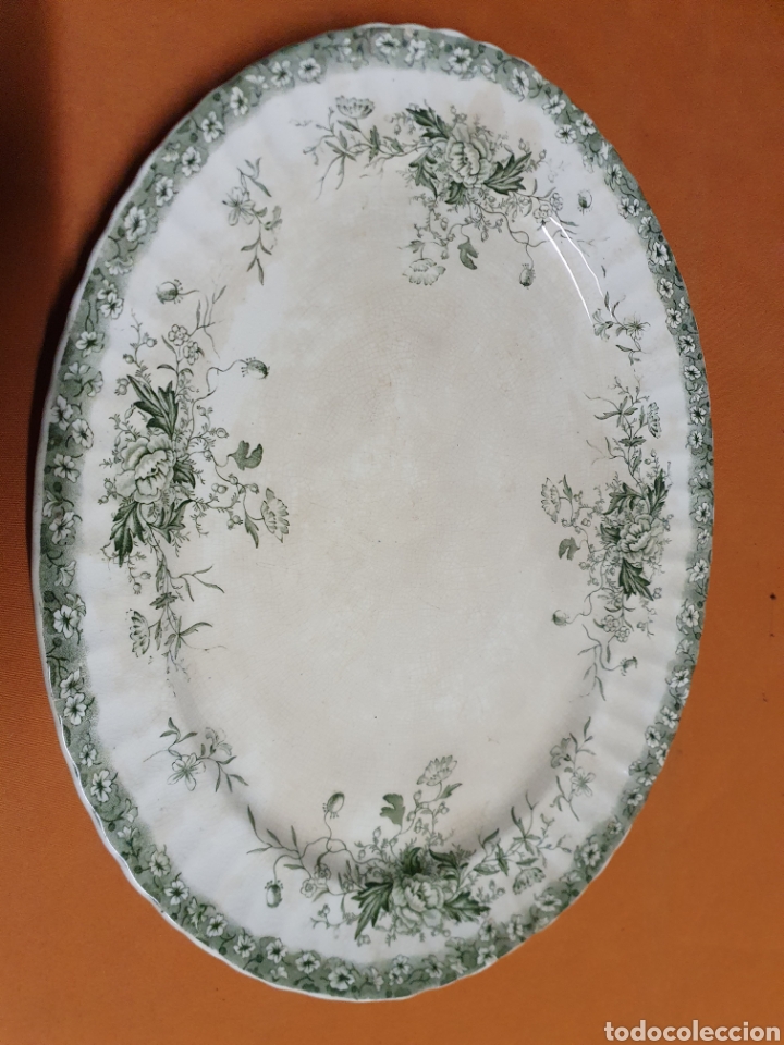 Antig&uuml;edades: Bandeja Porcelana - Foto 1