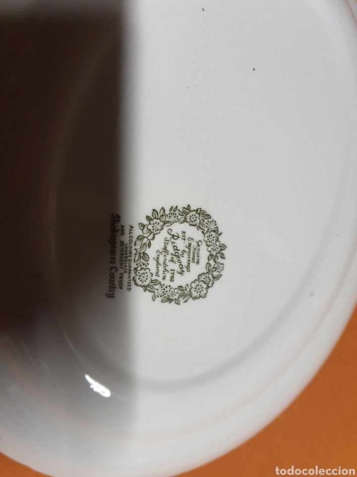 Antig&uuml;edades: Bandeja Porcelana - Foto 3