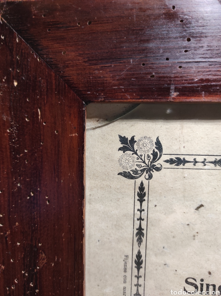 Antig&uuml;edades: Cartel eclesi&aacute;stico en LATIN - Foto 6