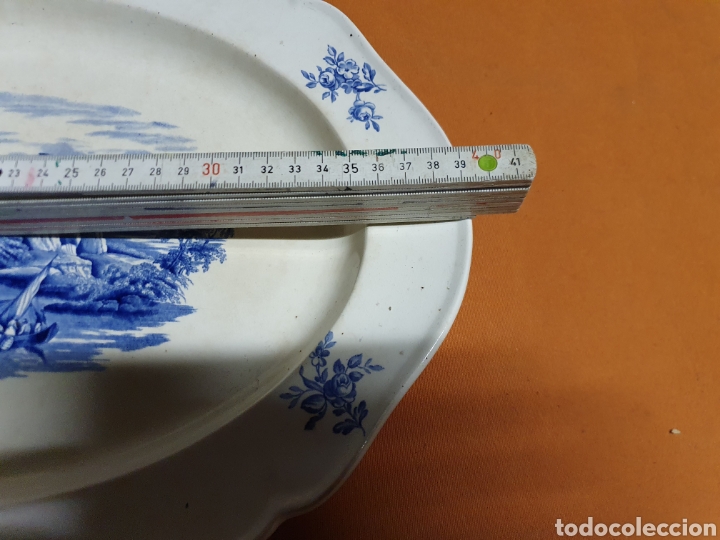 Antig&uuml;edades: Bandeja Porcelana - Foto 2