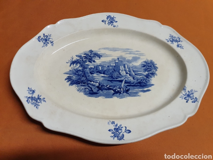 Antig&uuml;edades: Bandeja Porcelana - Foto 1