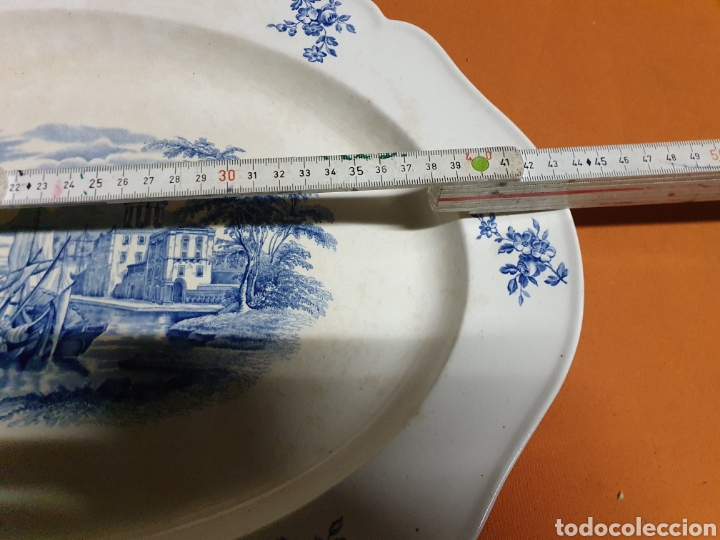 Antig&uuml;edades: Bandeja Porcelana - Foto 2