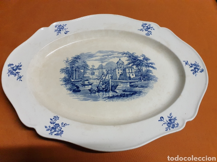 Antig&uuml;edades: Bandeja Porcelana - Foto 1