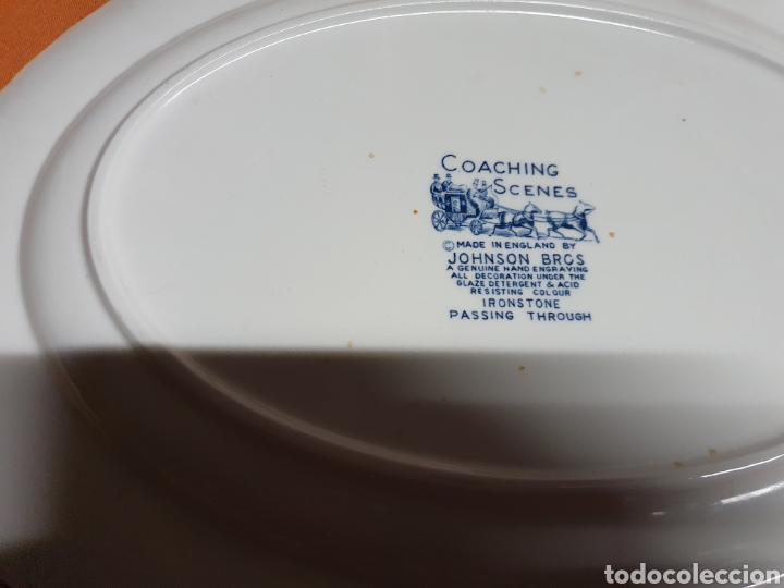 Antig&uuml;edades: Bandeja Porcelana - Foto 3