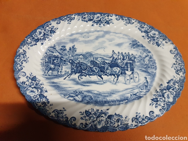 Antig&uuml;edades: Bandeja Porcelana - Foto 1
