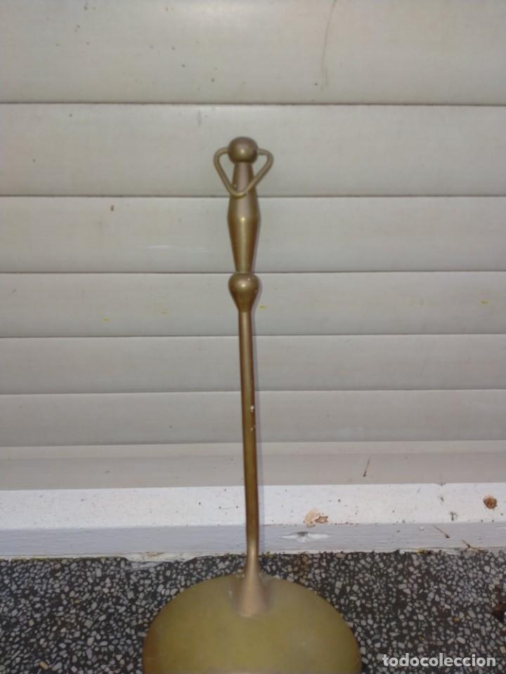 Antig&uuml;edades: PALETA PALA DE BRONCE PARA CHIMENEA - Foto 5