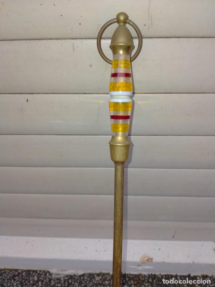 Antig&uuml;edades: PALETA PALA DE BRONCE PARA CHIMENEA - Foto 2