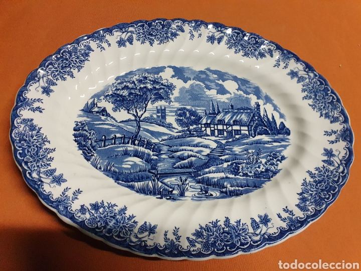 Antig&uuml;edades: Bandeja Porcelana - Foto 1