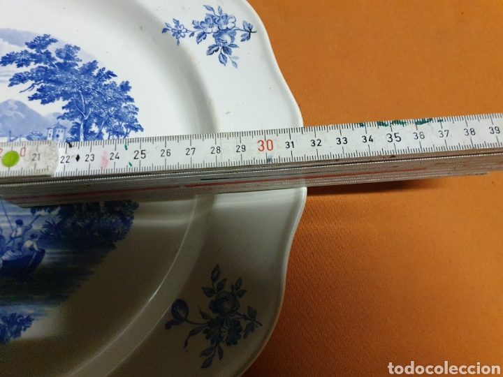 Antig&uuml;edades: Bandeja Porcelana - Foto 2