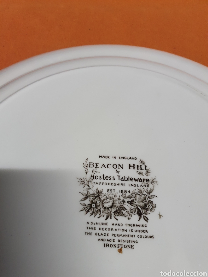 Antig&uuml;edades: Bandeja Porcelana - Foto 3