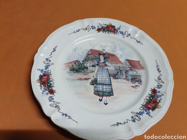 Antig&uuml;edades: Bandeja Porcelana - Foto 1